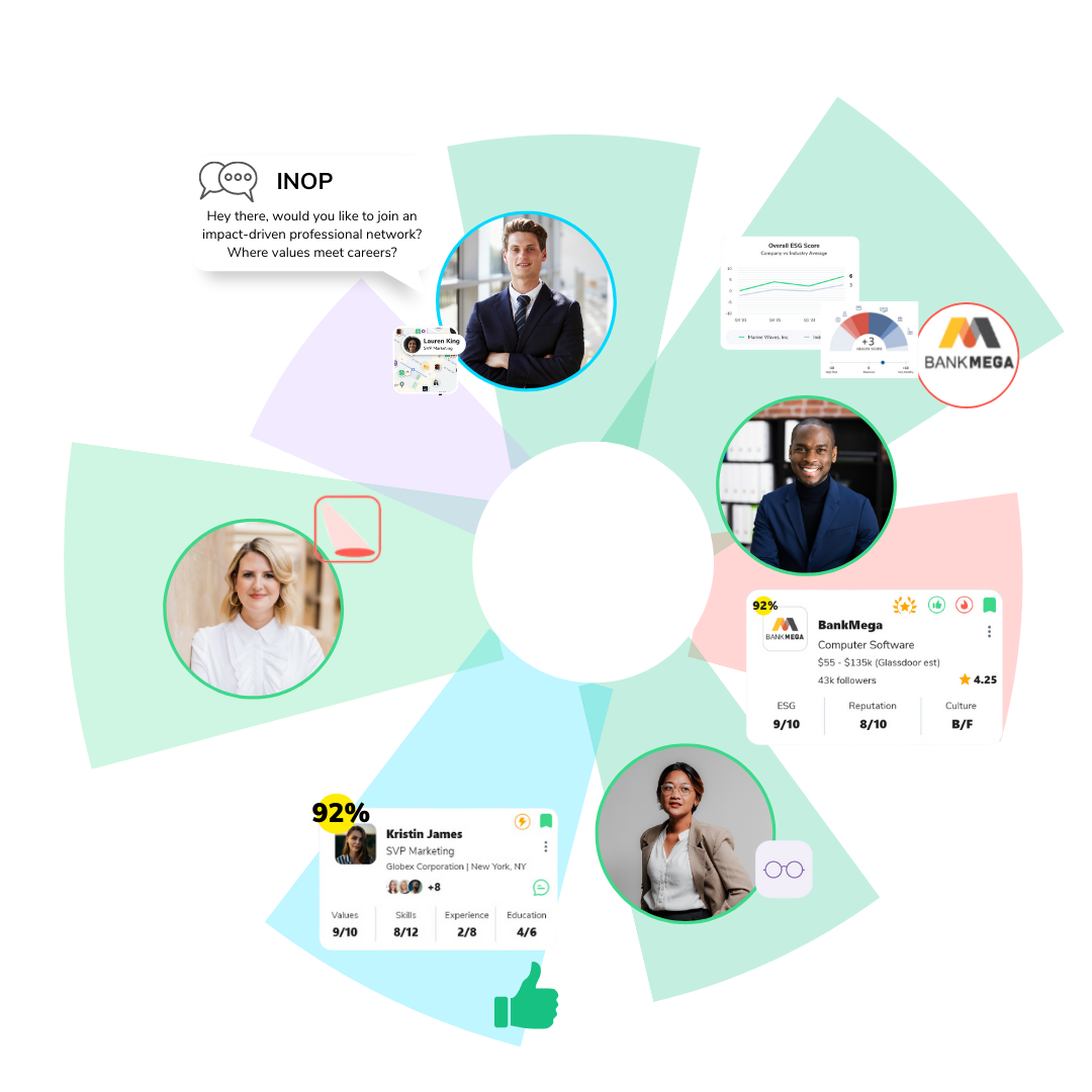 INOP - AI-powered professional networking app