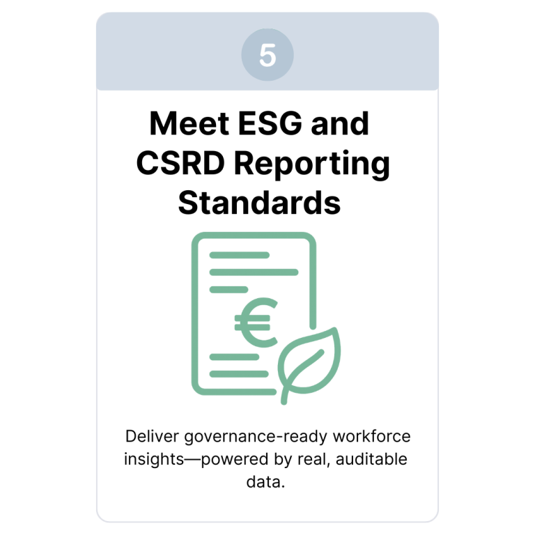 meet esg and csrd reporting standards