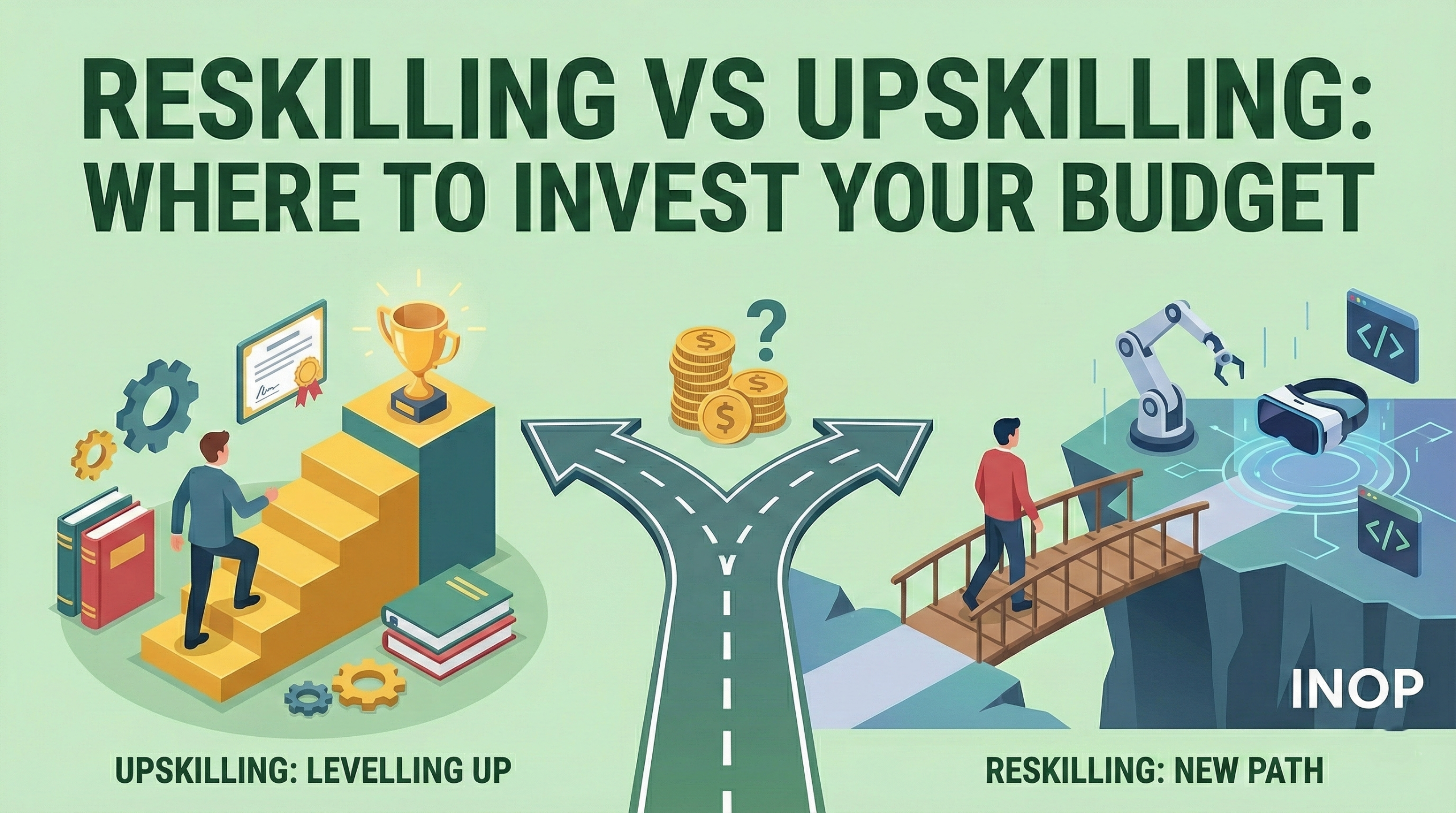 Reskilling vs Upskilling: Where to Invest Your Budget