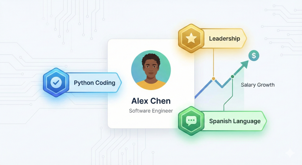 Example of a skill based compensation model rewarding employee capabilities