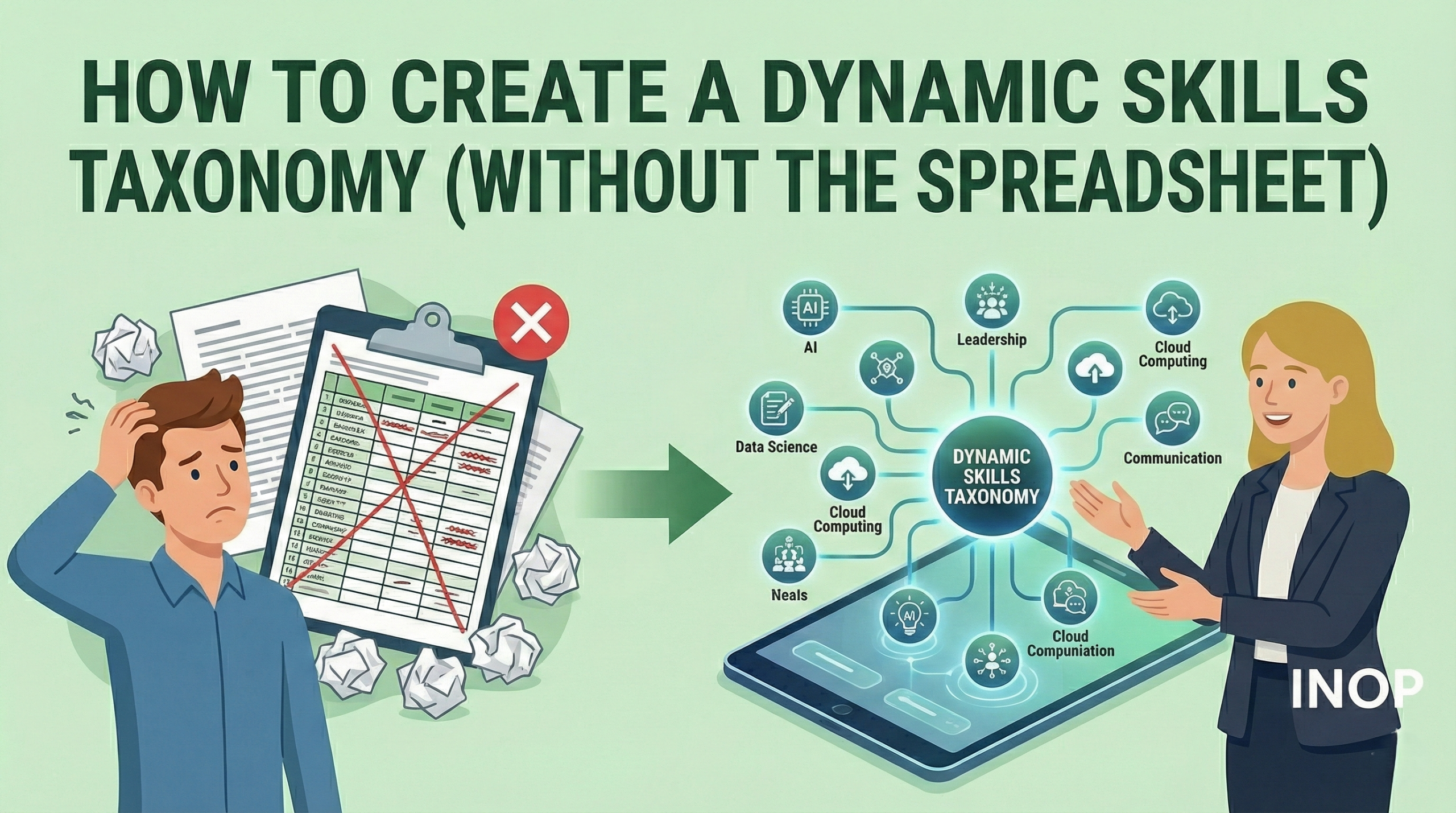 How to Create a Dynamic Skills Taxonomy (Without the Spreadsheet)