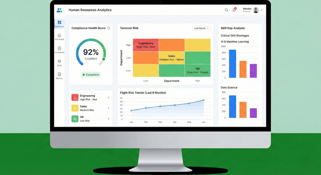 Using human capital risk analytics and assessments to measure workforce vulnerabilities