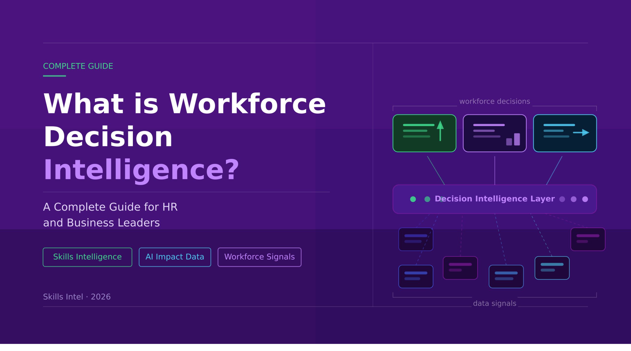 What is Workforce Decision Intelligence? A Complete Guide for HR and Business Leaders